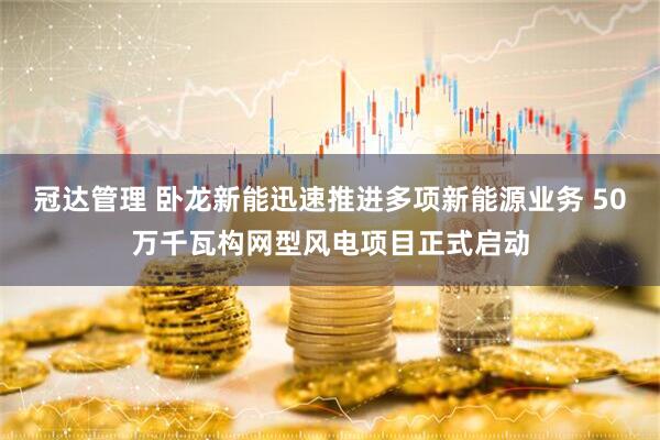 冠达管理 卧龙新能迅速推进多项新能源业务 50万千瓦构网型风电项目正式启动