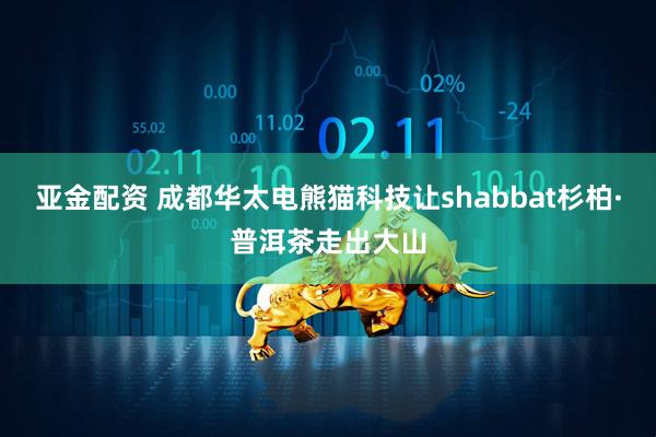 亚金配资 成都华太电熊猫科技让shabbat杉柏·普洱茶走出大山