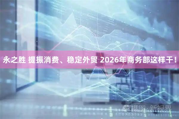 永之胜 提振消费、稳定外贸 2026年商务部这样干！